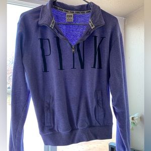 PINK pull over sweater.